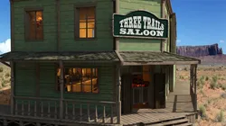 Wild West Saloon OBJ FBX DAE Free