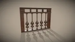 Wood Railing banister