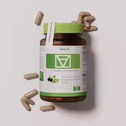 3D model of medicine or supplement bottle for mockup and renders 3D model