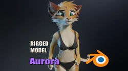 Aurora Anthro Cat