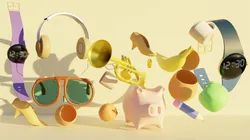 Basic 3D Object Floating - Low Poly