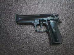 Beretta M9 pistol  3D model