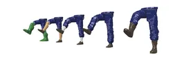 Bruce articulegs Upgrade for 3D SETS Family - Ann & Bruce