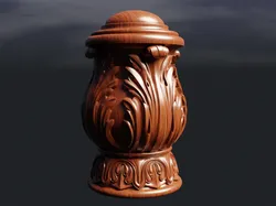 Carved cone