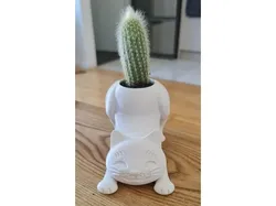 Cat Cactus Pot