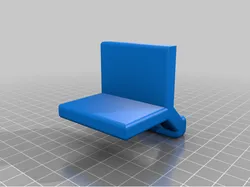 Door stop over hinge