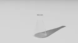 Erlenmeyer flask 3D model