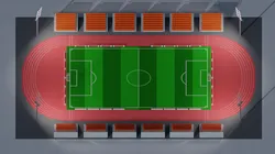 Football Soccer stadium Low-poly