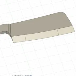 Gratis Tools & Spare Parts STL indir - meat cleaver - sledgehammerd