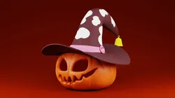 Halloween Pumpkin 3D Print Model 3D Print Model in Toys 417791