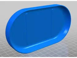 Oval Plant Saucer / Plate / Water Dip Tray