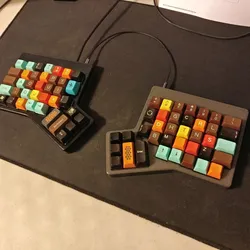 PCB Free Weighted Ergodox