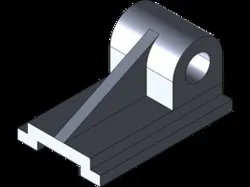 Reinforced Mounting Bracket with Pin Hole