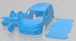 Renault Kangoo 2021 Printable Van 3D Print Model in Automotive 417940