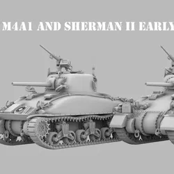 Sherman M4A1 and Sherman II early DV Hull Pack 1942