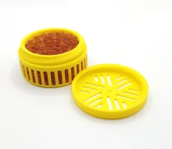 silica container with coarse thread