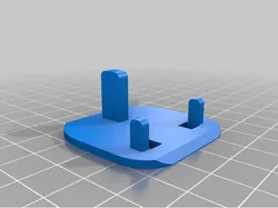UK Safety Plug Key 2-Pin