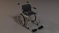 Wheel-Chair 3D model