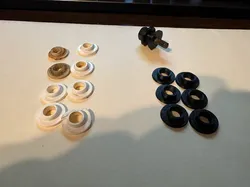 1971 Corvette Wiper Door Bolt Bushings - Free 3D Print Model