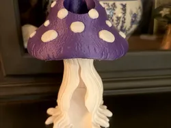 Amanita Mushroom Dice Tower - Free 3D Print Model