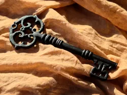 Ancient Key Bookshelf Decor - Free 3D Print Model