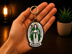 Archangel Raphael | Religious 3D Keychain - Free 3D Print Model