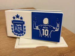 Argentina Messi Piggy Bank - Free 3D Print Model
