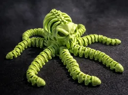 Articulated Octopus flexi - Free 3D Print Model