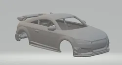 Audi tt rs 3D Print Model in Vehicle 630391