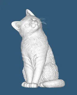 Cat 3D Print Model in Animals 629202