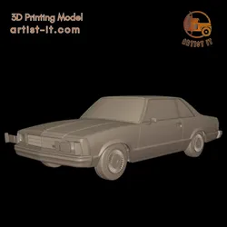 CHEVROLET MALIBU CLASSIC 1981 TWO DOORS 3D PRINT MODEL 3D Print Model in Automotive 629406