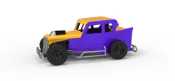 Dwarf car Version 2 Scale 1 to 25 3D Print Model in Vehicle 629661