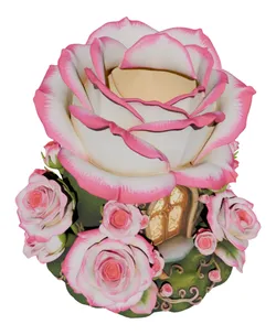 Enchanted Garden of Whispering Blossoms Vase
