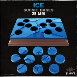 Ice - Scenic Bases (25mm Bases)