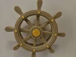 IKEA Kallax Rudder Knob (Nautical Handle) - Free 3D Print Model