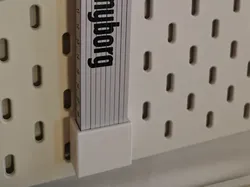 Ikea Skådis Folding ruler / Zollstock holder - Free 3D Print Model