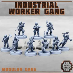 Industrial Worker Gang