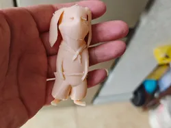 Lang Lang Mountain Little Monsters Collection Fridge Magnet Part 1 Magnet uses 8*2.5 - Free 3D Print Model