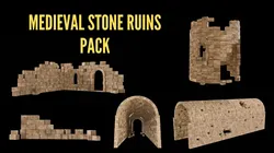 Medieval Stone Ruins Pack