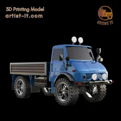 MERCEDS BENZ UNIMOG 416 -1979 3D Print Model in Automotive 630493