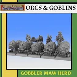 ORCS & GOBLINS: Cave Goblin Gobbler Maw Herd