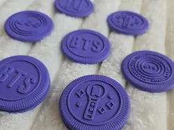 Oreo x BTS Keychain - Free 3D Print Model