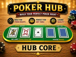 Poker Hub Core - Free 3D Print Model