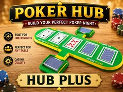 Poker Hub Plus - Free 3D Print Model