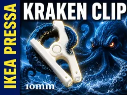 Replacement clips for IKEA octopus 10mm - Free 3D Print Model