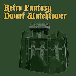 Retro Fantasy Dwarf Watchtower