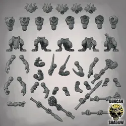 Sahuagin Multipart Kit (Pre Supported)  (M)