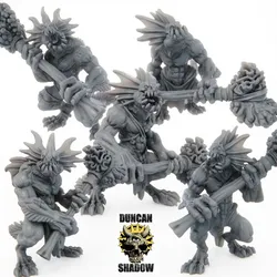 Sahuagin with Hammers (Pre Supported)