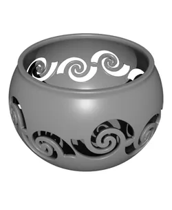Spiral Pattern Candle Holder | Modern Tea Light - Shadow Lantern | Cozy Home Decor & Ambient Lightin