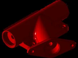 Thermostat Housing / Pipe Connector Design (Automotive Cooling System) – Creo